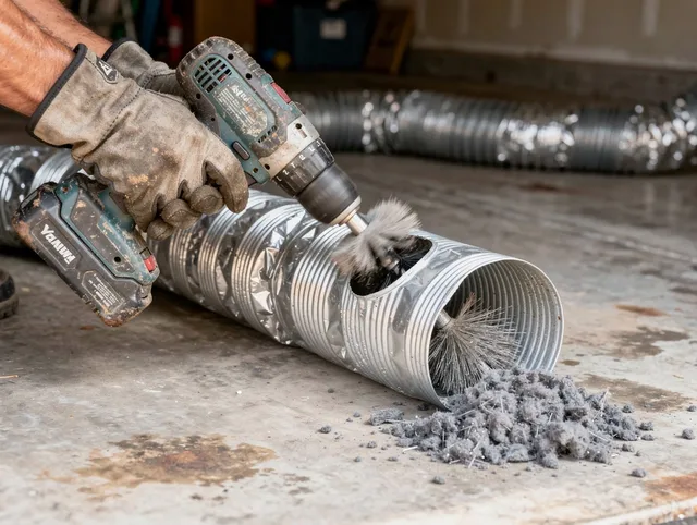 Professional duct cleaning by Pompano Beach Dryer Vent Cleaning in Pompano Beach