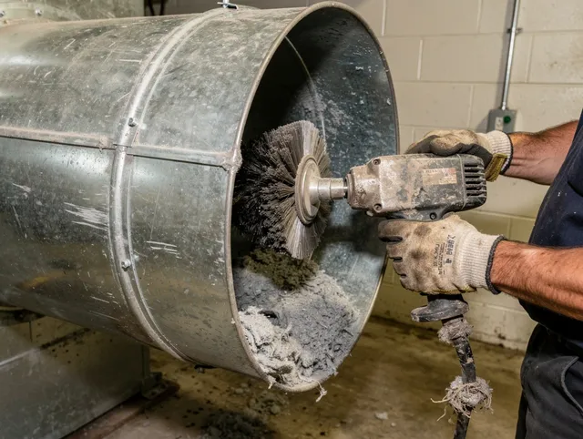 Industrial-grade dryer vent cleaning by Pompano Beach Dryer Vent Cleaning in Pompano Beach